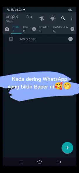 Nada dering terbaru yg bikin salting nih🤭 #fypdong #masukberandafypシ #nadaderingwhatssapp #trend2021