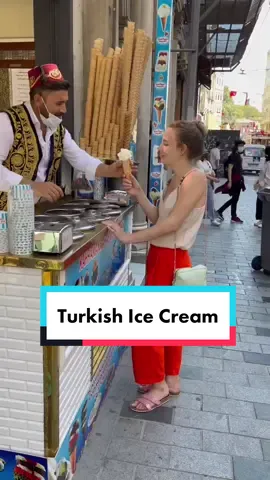 Turkish Ice Cream Trick #fyp #foryoupage #fypsounds #stitch #istanbul #turkish