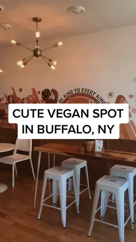 Cute vegan restaurant with #bohovibes in #buffalonewyork! #veganrestaurants #cuterestaurants #bohotiktok #vegantiktok #bohemianstyle #veganfoodlover
