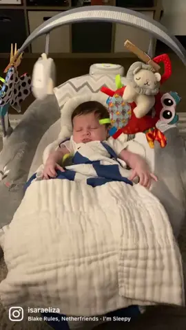 Baby bouncers are life #babysleeping #babyboy #throwback #mybabyiscuter