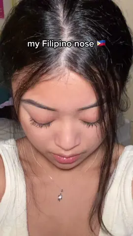 my dad always told me to pinch my nose growing up