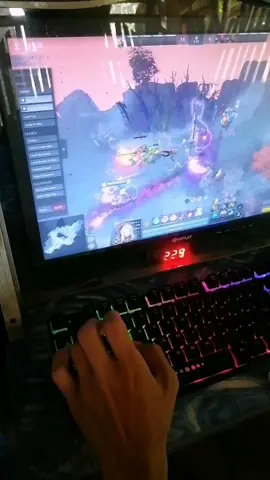 Hand cam invoker#dota2