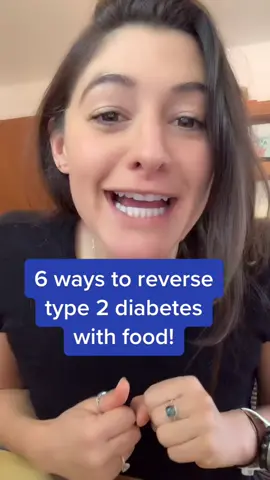 Use food to start reversing type 2 diabetes! #diabetes #type2diabetes #prediabetes #bloodglucose #insulinresistance