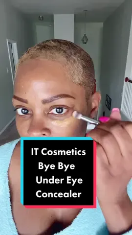 For the record - my beauty mode setting is OFF.  Wanted yall to see the true magic of the concealer.  @itcosmetics #byebyeundereye #itsjustonedot