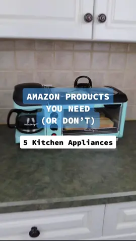 5 Kitchen Appliances. Links in BIO. #amazonproductsyouneedordont #amazonhome #KitchenHacks #kitchen #amazon #fyp