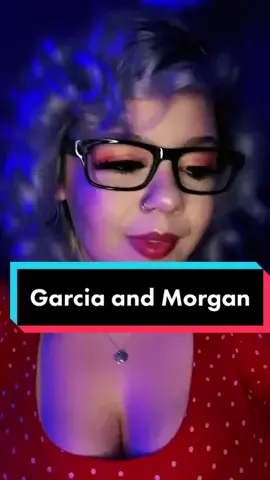 Garcia and Morgan pt. 😚 @kirsten.vangsness #criminalminds #penelopegarcia