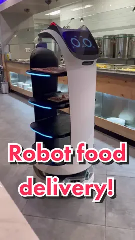 Robot delivering food to my table! #irvinecalifornia #shabushabu #oishi