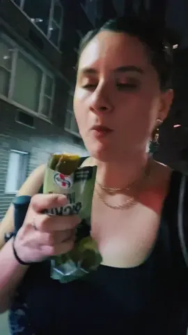 You ever just need a road pickle for the walk home from the bar? #nyc #pickle #HotwireHotelGoals #TakisTransformation #PrimeDayShowPJParty #foryou