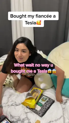 She thought i bought her a tesla😂 link in bio🥰 #foryou #fyp #eureka #eurekavacuum #viral