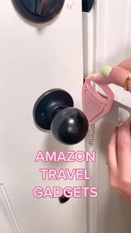 Link is in my bio!!💕 #amazon #amazonfinds #amazonmusthaves #founditonamazon #amazonprime #amazonhome #safetygadget #safety #homesecurity #doorlock