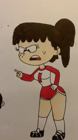 Remake of my 2019 loud house video #loudehouse #loudhouseart #cardib #loudhousefanart #art #freehanddrawing