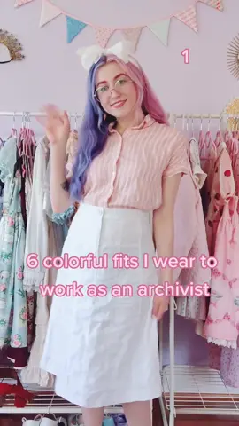 which is your favorite? #archivisttiktok #OOTD #summeroutfit #whatidwear #colorfulstyle #colorful #pastelfashion