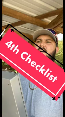 Fourth of July checklist #breadstickricky #fyp #fourthofjuly