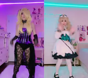 #duet with @poshy.peach fischl or barbra cosplay? #fischl #genshin #GenshinImpact #fischlgenshinpact