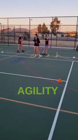 Misi pushing through our AGILITY circuit. #youthtraining  #sportperformance  #netballtraining #speedandagilitytraining