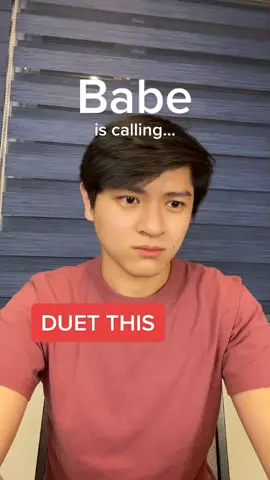 Tampuhan #Babeserye 😂 DUET THIS. #kilig #Love