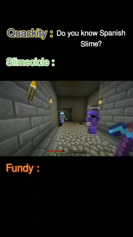 Jajaja #fundy #quackity #slime #slimecicle #mcyt #dreamsmp