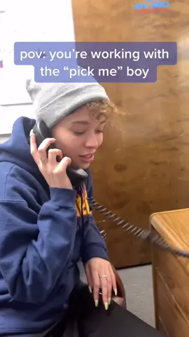 pov: you’re working with the “pick me” boy #pov #pickmeboy #kaylinpov