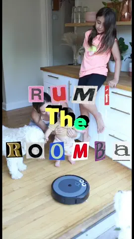 Meet Rumi, the @irobot Roomba i3+ 🥰 He’s totally adorable & the most helpful addition to our family! #ad #roomba