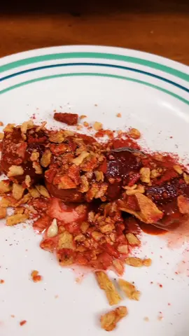 Limon Fuego con polvo de takis Fuego #talentotiktok #saborestiktok #jorgetoscano93 #comida