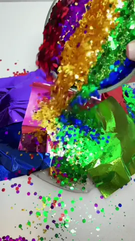 #fypシ #satisfy #asmr #satisfyingsounds #glitter #crunch