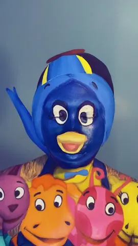 The Backyardigans🏘             #fyp #foryou #sfx #mua #viral #craft #cosplay #art #beauty ##trending #makeup #facepaint #creative  #tiktok #bodypaint