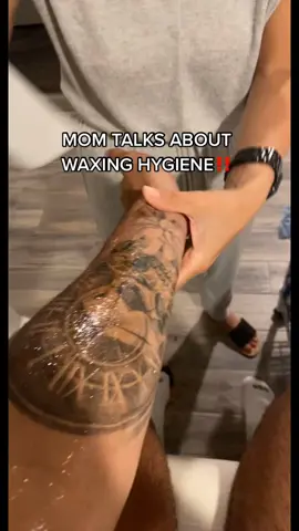 MY MOM DISCUSSES WAXING HYGIENE‼️ PURCHASE OUR WAXING STRIPS ON SALE NOW LINK IN BIO 😍😍 @auroraappice #waxxypeel #waxing #strips #fyp