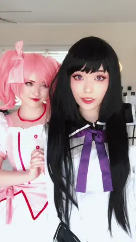 @bonbibonkers miss u!! #madoka#madokamagica#madokamagicacosplay#homuracosplay#homura#madokacosplay