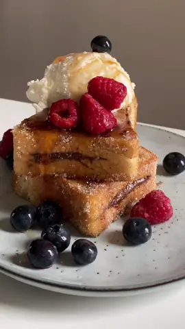 Tackar @flakeysalt för inspo 😍 #fattigariddare #frenchtoast #brunch #sommarmat