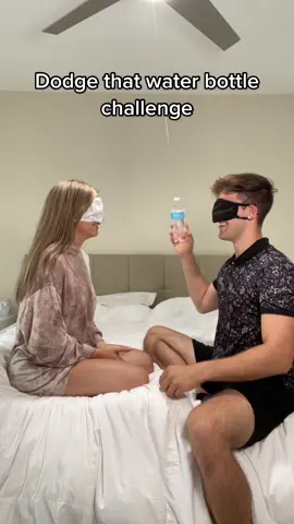 Dodge that water bottle challenge.. this was SO scary 😱😂 #foru #tiktok #fyp