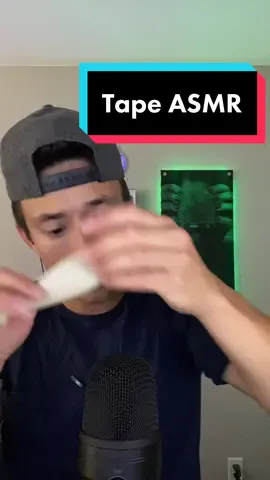 Tape ASMR! Let me know if this made you tingle? ☺️ #asmr #ASMR #asmrvideo #fastasmr @myasmrapp