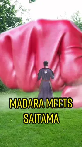 Madara meets Saitama #anime #naruto #madara #onepunchman #saitama #manga #fy