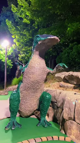 The t-Rex went crazy @minjulian5 @maxwellpearce #everythingevin #silverdollarcity