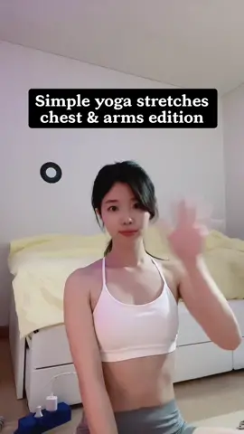 #yoga #stretches #yogaroutine #stretchingroutine #Fitness #fyp #koreangirl #chest