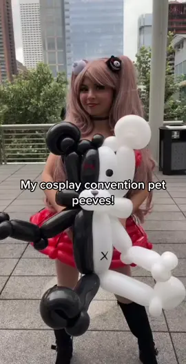 My cosplay convention pet peeves! @balloonjosh #junkoenoshima #junkoenoshimacosplay #danganronpa #danganronpacosplay #despair #animematsuri #petpeeves