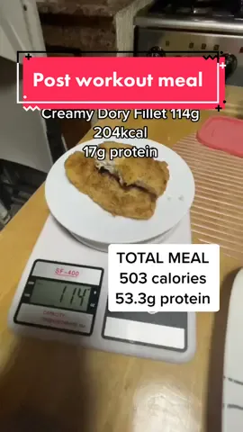 Here’s a quick post workout meal! #fyp #foryou #Fitness #workout #caloriecounting