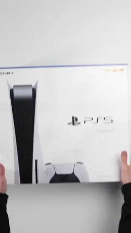 Sony PS5 ASMR Unboxing #asmr #sony #ps5 #playstation #unboxing