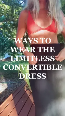 Reply to @trinitittiee Our favorite ways to wear the Limitless Convertible Dress. #freepeople #waystowear #dress #fashionhacks #outfitideas