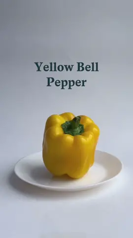 A yellow bell pepper a day keeps the doctor away #bellpepper #vitaminc #iron #anemia #healthyliving #nutrition