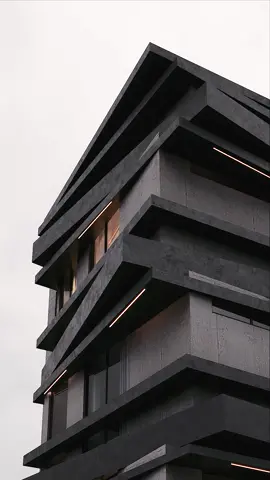 So buildings can do this trend too? 🤔 Parametric building design in Ecuador. #design #viral #fypシ #trendy #listentomenow