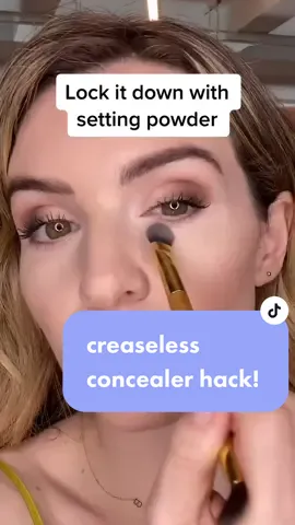 @karlakazemi Quick #creaselessconcealer #hack! #concealerhack #facelift #eyelift #makeuptips #beautytips #shapetape