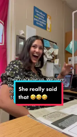 I’ve been dismissed 🤭 #alljokes #spanishteacher #teachertiktok #highschool #ilovethem