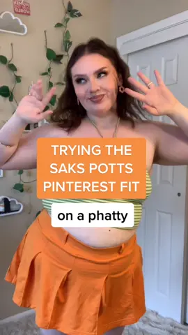 y’all love my #pinterest series so I had to do THE fit that’s been on our boards for a year lol #fashion #style #sakspotts #plussize