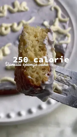 Written up recipe and nutritional info are on my Instagram  <3 #cake #highprotein #vanillasponge #lowcalorie #weightloss #baking #foryou