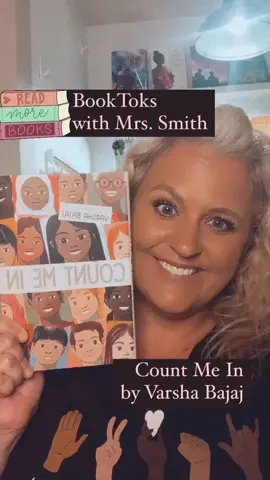 BookToks with Mrs. Smith - Count Me In by Varsha Bajaj #BookToks #teachersoftiktok #middleschoolbooks #teachertiktok #BookRecommendations
