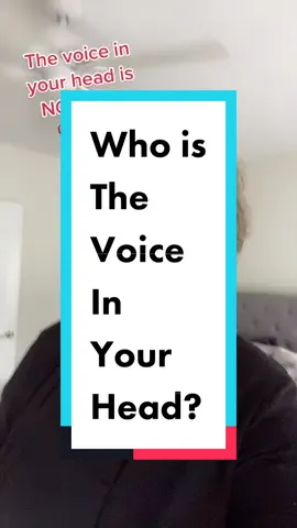 The voice in your head is not you #MentalHealth #positivetalk #spirit #echarttolle #fypシ #viral #coach