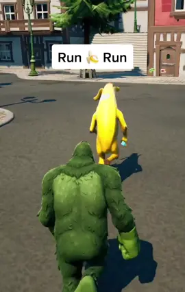 Run 🍌 Run.  #fyp #fortnite #gaming