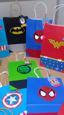 Superhero Craft Paperbag #fyp #superhero #superherobirthdayparty