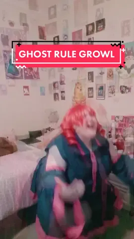 Teto has best ghost rule growl! ❤💖 #tetokasane #tetokasanecosplay #utaucosplay #utauloidcosplay #utauloid  #kasaneteto #kasanetetocosplay #ghostrule