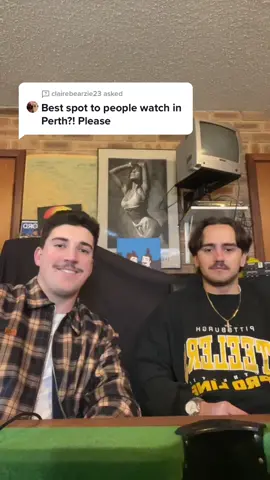 Answer to @clairebearzie23 👑 let us know your favourite place #fyp #perth #peoplewatching #jamoanddylan #qna